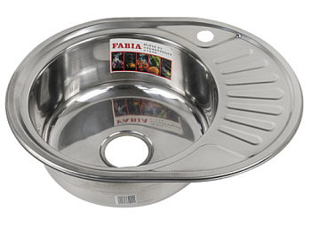 Мойка врезная 57*45  левая h 18см 62330L